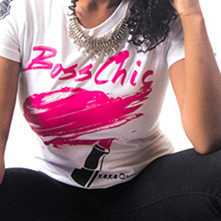 Boss Chic tee pink