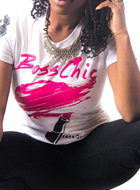 Boss Chic tee pink